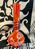 8" Bottom Heavy w/ Wrap Soft Glass Waterpipe