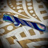 Dichro Swirl Glass Chillum