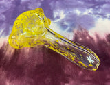 3.5” Yellow Frit Handpipe