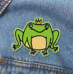 Frog King Patch