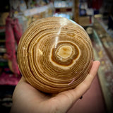 Onyx Aragonite Sphere