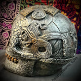 Metallic Mayan Sugar Skull