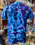 Steal Your Face Mandala Purple/Blue- Multicolor Mandala Tie-Dye T-shirt by Don Martin