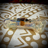 4” Fumed Spin&Rake W/Critter Handpipe