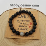 Volcano Stone Moonlight Stone Bracelet - Father's Day Gift