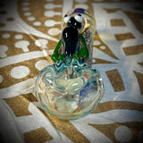 4” Fumed Spin&Rake W/Critter Handpipe