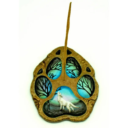 Wolf Paw Incense Burner