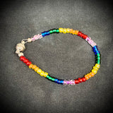 Rainbow Bead Bracelet