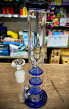 10” Triple Honeycomb Straight Tube Waterpipe