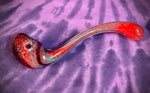 7”-7.5” Small Frit Gandalf by Baked Glass