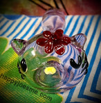 Hello Kitty Winking Purple Glass Handpipe