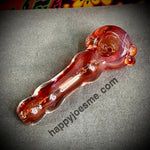 Thick Hourglass Red Handpipe//Beakner