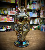 16.5” Skull W/Glow In The Dark Eyes Waterpipe
