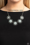 Paparazzi Mandala Mosaic Blue Necklace