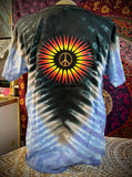 Janis Joplin - T Shirt Tie Dye Kosmic Blues Size-XXL