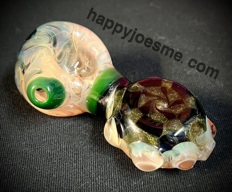 Fumed Checkered Standing Handpipe