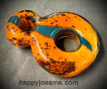 Donut Shaped Fritted Handpipe