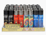 Clipper Reusable Zig Zag Lighter-Various Colors/Designs