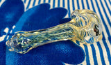 Silver Fume Frit Handpipe