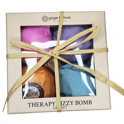 Ginger lily farms - Therapy Fizzy Bomb Gift Box 4ct