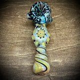 6" Fancy Fumed/Striped/Dotted Dry Hammer