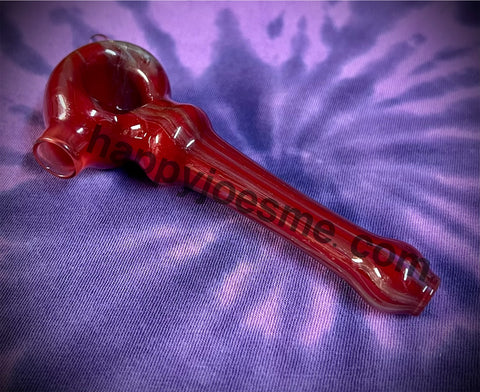 Sparkly Red/Gray Handpipe