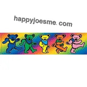 Grateful Dead Dancing Bears Sticker