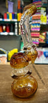 8" Rock Glass Bubbler