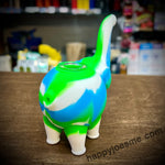 5” Silicone Elephant Bubbler