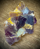 Fluorite W/Calcite Large Crystal