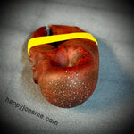 Sandblasted Red Claw Handpipe - Mrs Claws