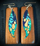 Wooden Handmade Earrings