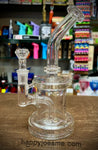 8" Our Glass Slight Bent Neck Waterpipe