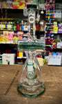 11” Rock Glass Single Perc Tunnel Waterpipe