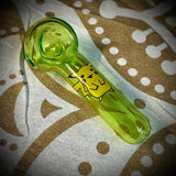 4” Slime Green Pikachu Handpipe ￼