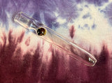 3" Clear W/Ladybug Bump Chillum