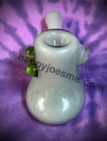 Solid Greenish Gray Dry Hammer Bubbler