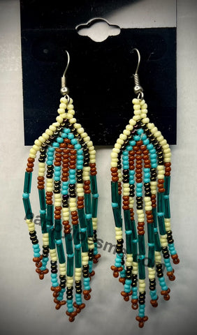 Seed Bead Handmade Earrings