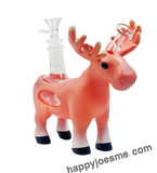 7” Acrylic/Glass Moose Waterpipe