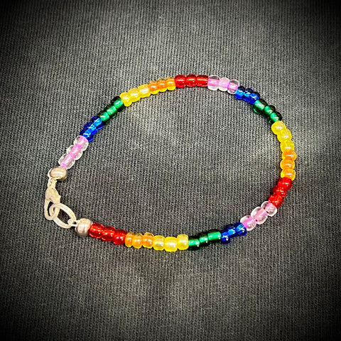 Rainbow Bead Bracelet