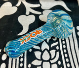 4” Rock Glass Chunky Swirl Handpipe