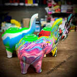 5” Silicone Elephant Bubbler