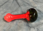 Red Into mossy Green Handpipe