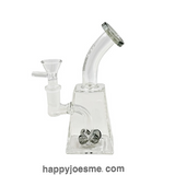 6” Rock Glass Angular Flow Waterpipe