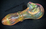 Heavy Gold Fumed Handpipe