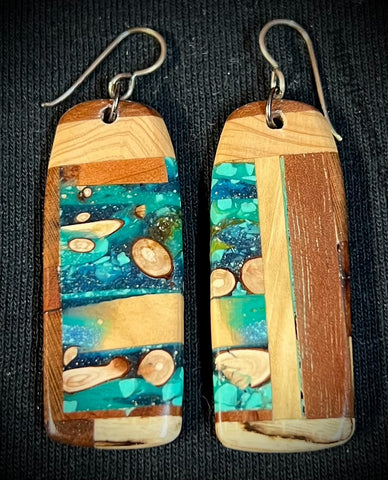 Wooden Handmade Earrings