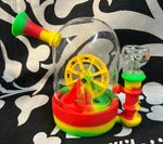 4.5" Windmill Silicone/Glass Waterpipe