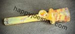 Wrap & Rake Fume Chillum W/Colored Wig-Wag Millie by Pharo