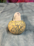 Stone Tech Glass Stepping Stone Pipe-Frosted-Dino Prints