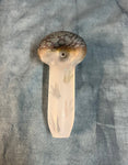 Stone Tech Glass Stepping Stone Pipe-Frosted-Dino Prints